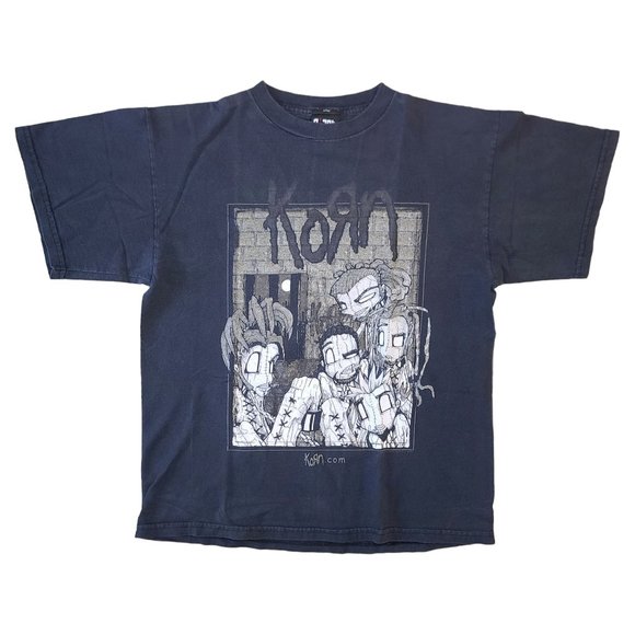 Vintage 2000 Korn Sick And Twisted Tour Shirt